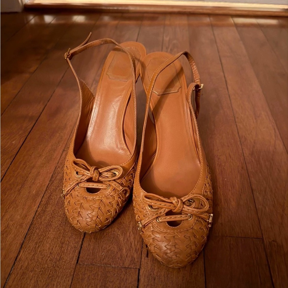 Dior Brown Leather Heels